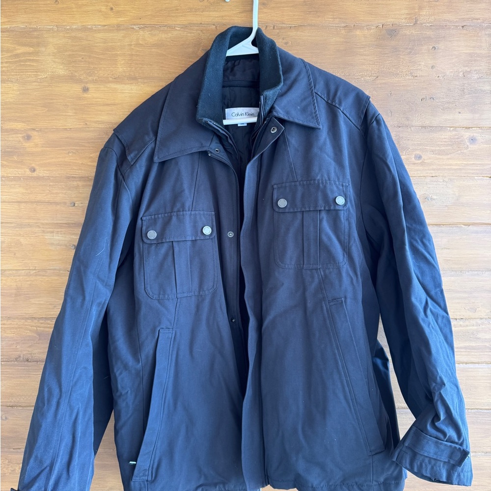 Calvin Klein Men's Black Jacket